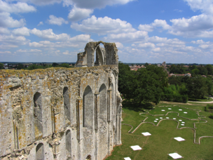 The Ruined Abbey at Maillezais